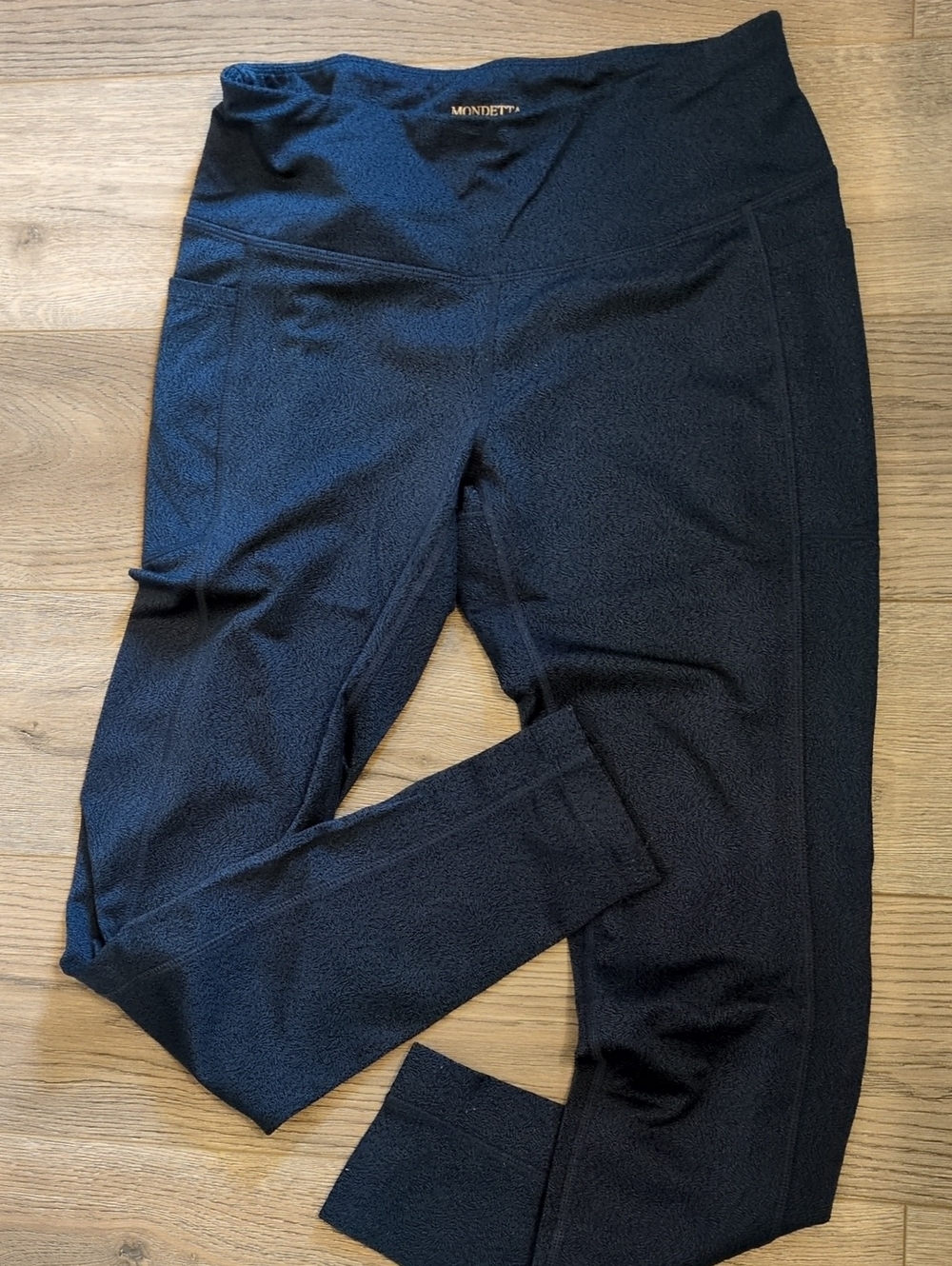 Mondetta Navy-Black Performance Leggings